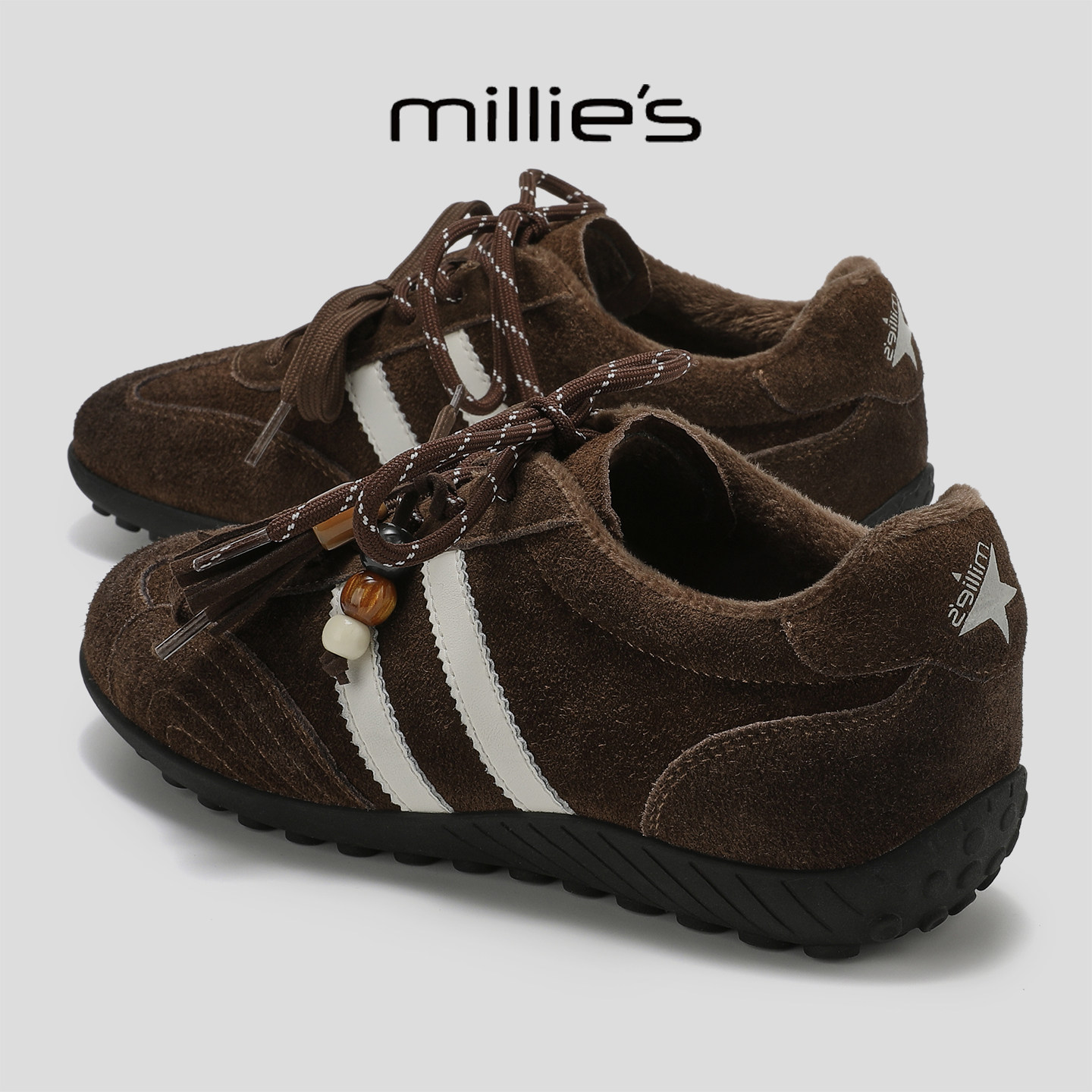 MILLIE'S/妙丽拼接休闲鞋