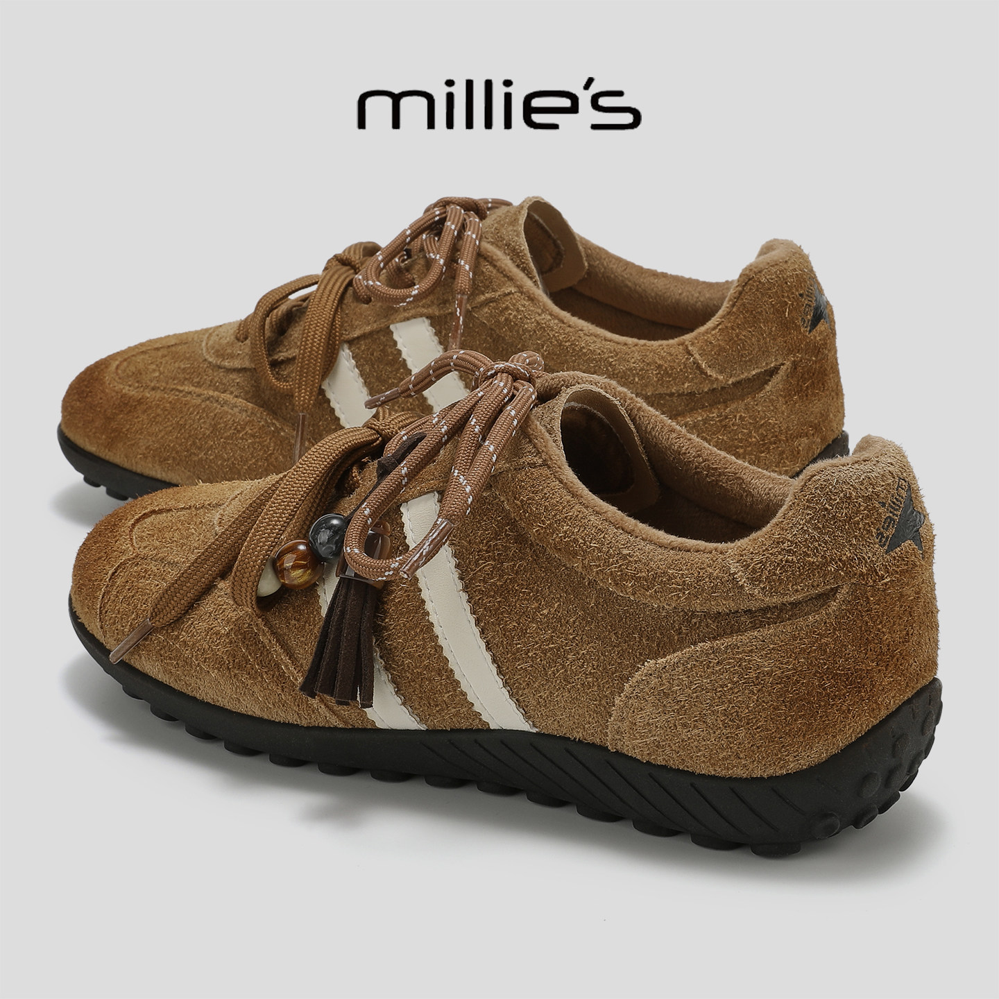 MILLIE'S/妙丽拼接休闲鞋
