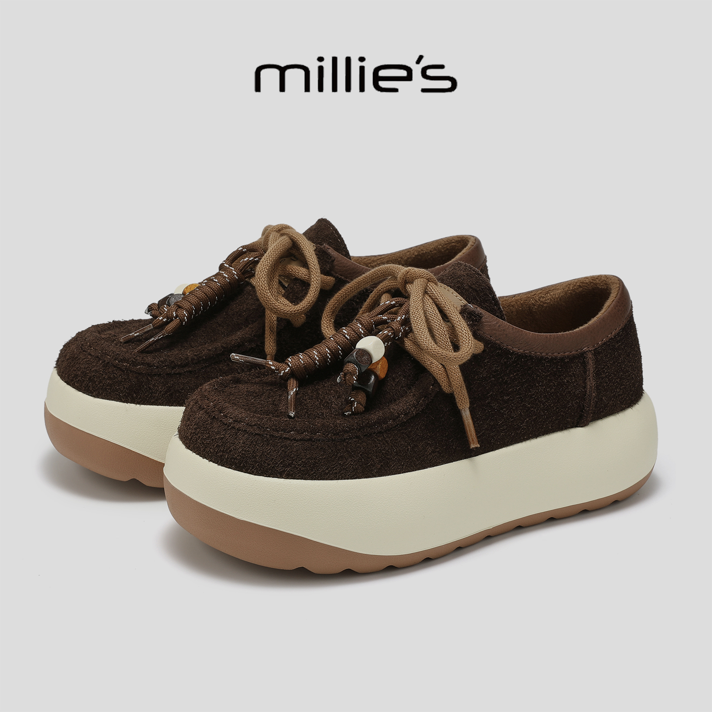 MILLIE'S/妙丽厚底休闲鞋