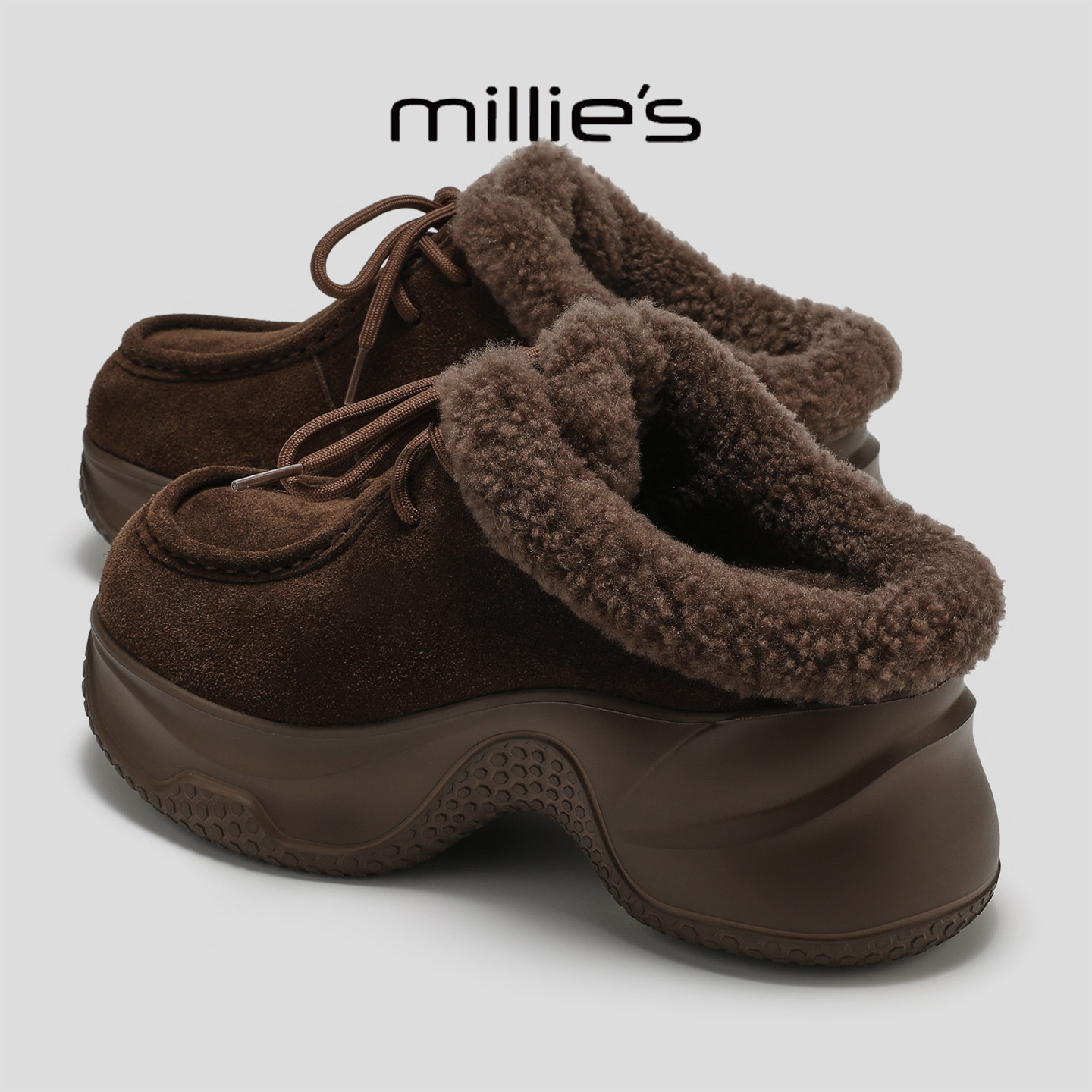 MILLIE'S/妙丽厚底雪地靴