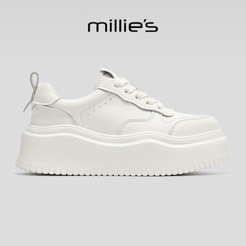 MILLIE'S/妙丽厚底增高板鞋