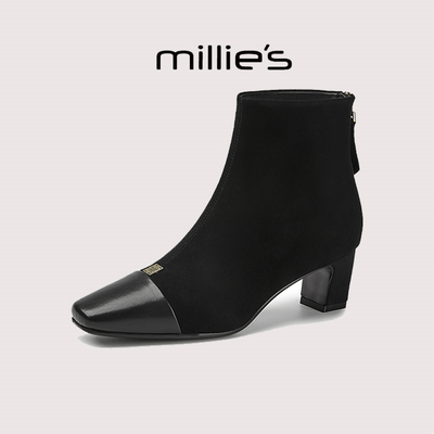 顺丰包邮后拉链马丁靴加绒