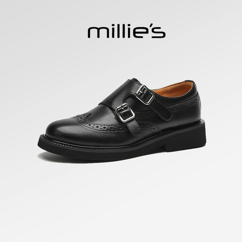 顺丰包邮时尚圆头厚底深口单鞋