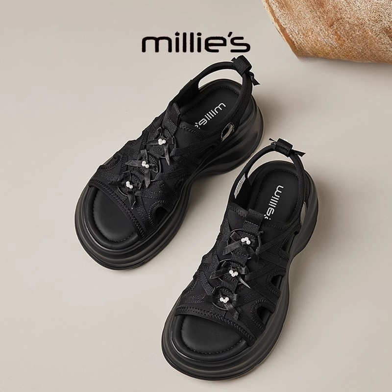 MILLIE'S/妙丽厚底增高凉鞋