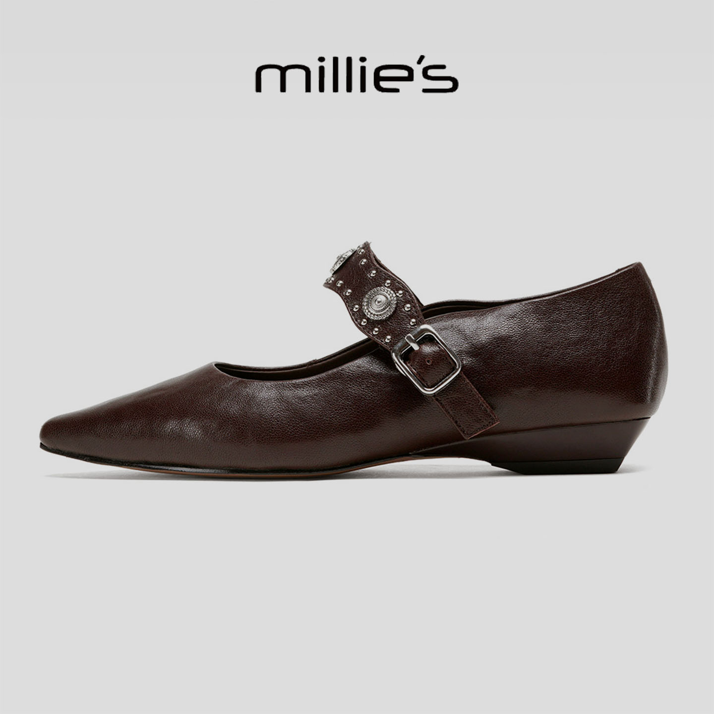 MILLIE'S/妙丽平跟舒适单鞋