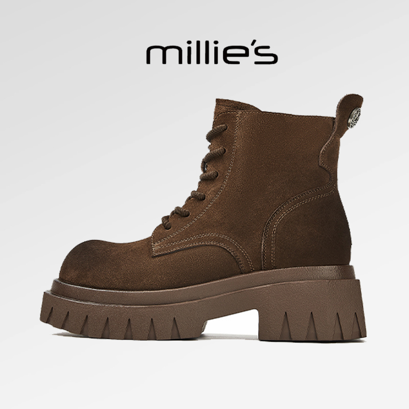 顺丰包邮磨砂保暖户外登山马丁靴