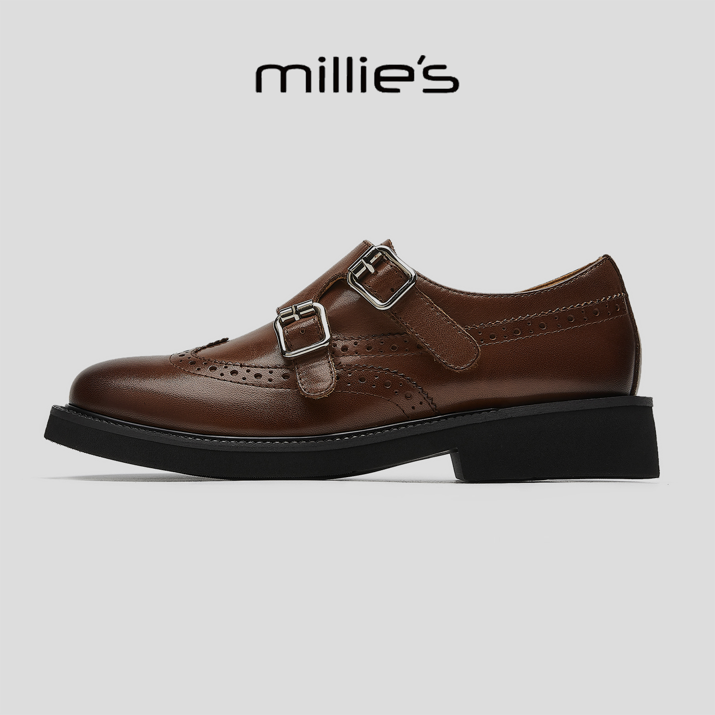 MILLIE'S/妙丽女士英伦风小皮鞋