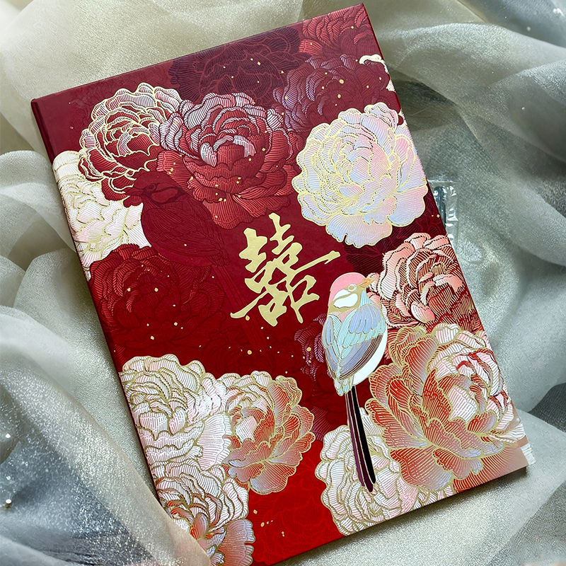 备婚好物结婚记账本礼金簿嘉宾婚礼签到本签名册随礼单婚庆用品