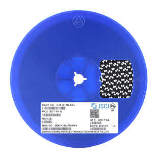 ADJ CJA1117B SOT 89可调电压1A低压差线性稳压器 原装 5只 正品