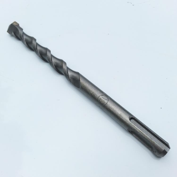 电锤钻头 四坑方柄两坑两槽圆柄冲击钻头混凝土钻头6-16x150mm