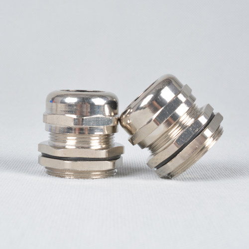 金属电缆防水接头304不锈钢葛兰头 铜镀镍 M32*1.5(PG25)