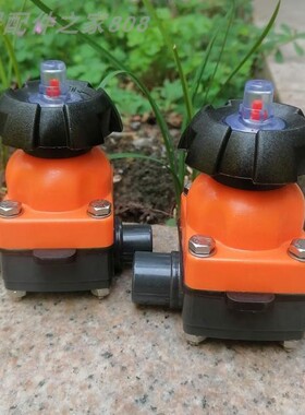 【高品质】DN15/20/25/32/40塑料手动UPVC隔膜阀截止阀门 耐腐蚀