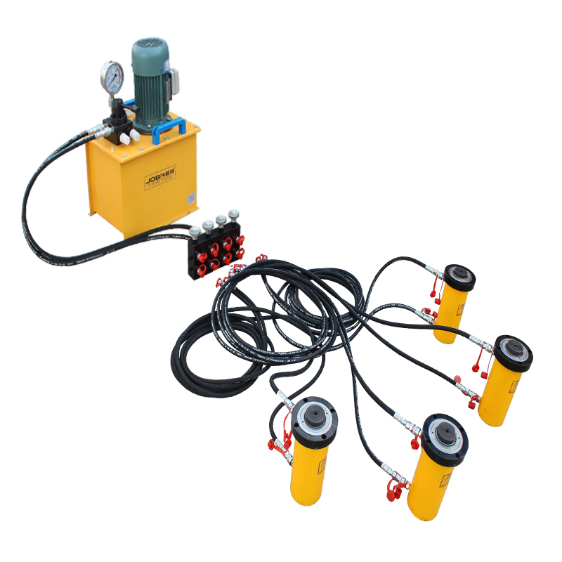 电动液压千斤顶立式双作用分离式大吨位50吨100吨150吨200吨300吨