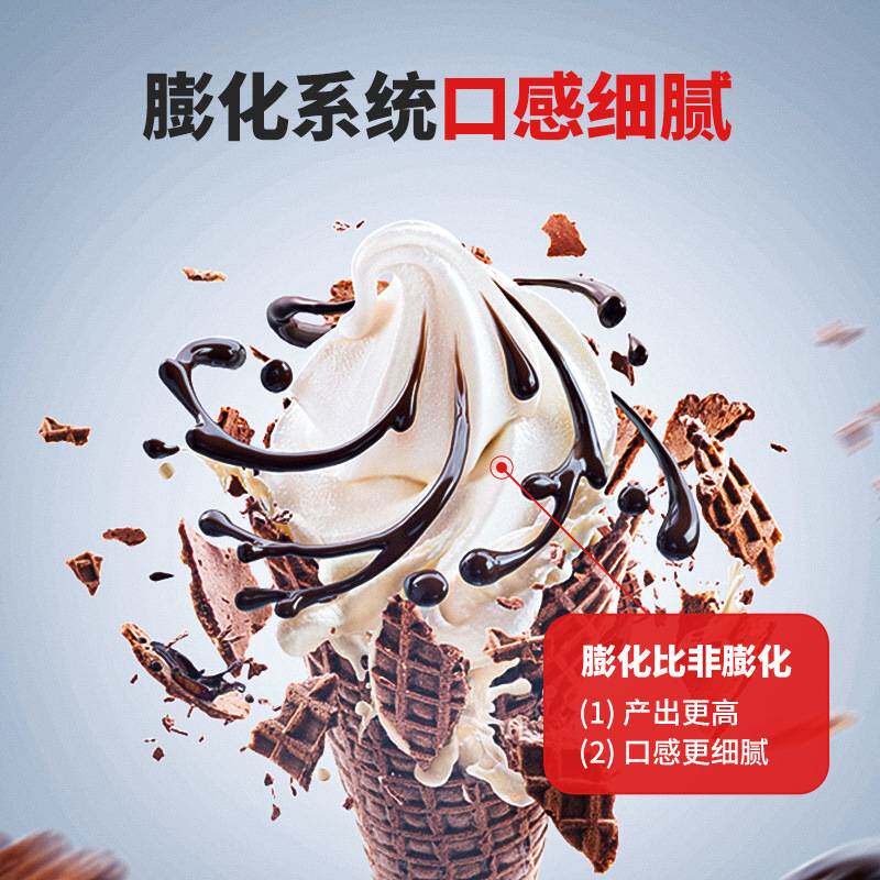 包邮全自动冰淇淋机家用商用冰激淋机器摆摊台式小型甜筒雪糕机