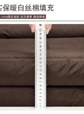 冬季棉门帘音整加厚保冷暖防风ZY-24092防水免打孔隔酒吧商用库隔