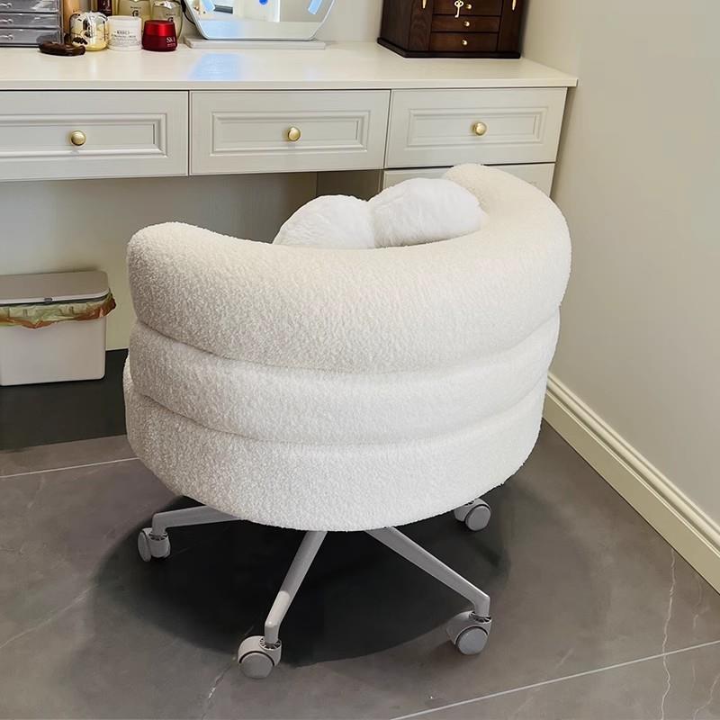 室卧无品牌/BOBO脑电椅家用梳妆台凳子女生可爱靠背升降化妆闲椅