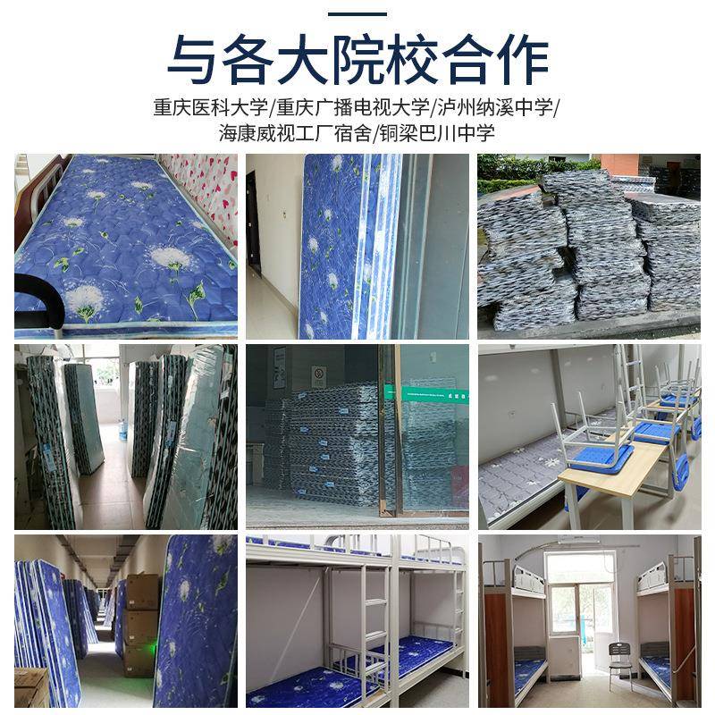 厂家包邮学生宿舍床上下床无胶单椰学生棕垫棕垫垫室学校寝工程人