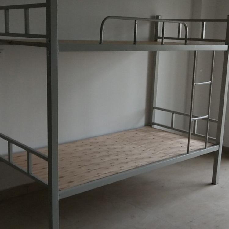 高低床上下铁架床铺双人床学无品牌/生公寓实用双层铁架床母子床
