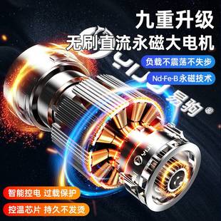 汽车充气泵车载轮胎打气泵便携式车用配件大全大功率电动双缸高压