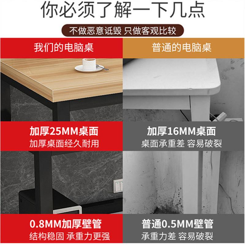 电脑桌台式简易卧室简约现代租房小桌子定制尺寸长506070高80