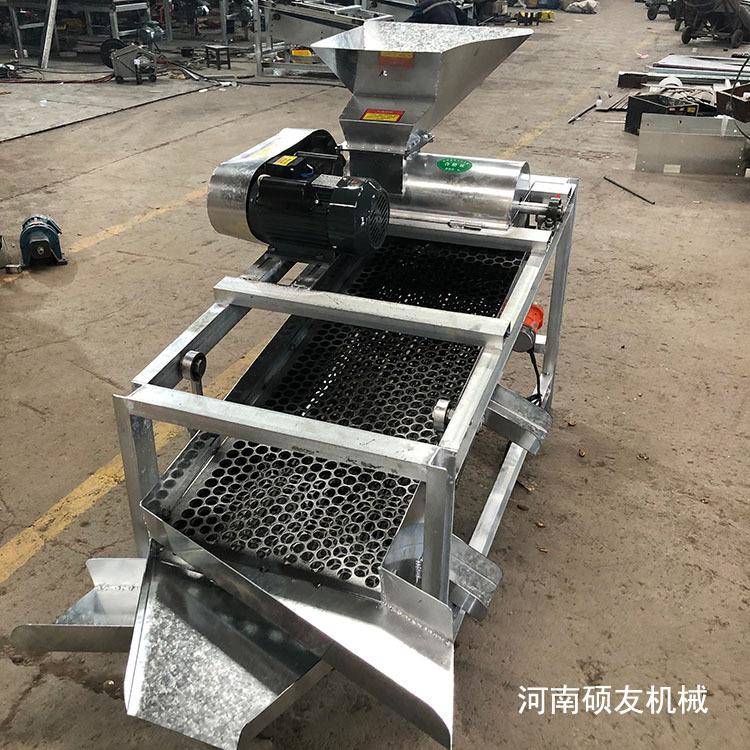 新型茶小籽剥果壳机型山茶去皮一机家用油茶体果干湿茶果HPR脱壳