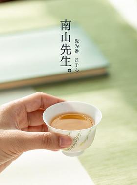 新柳手绘盖碗新套装家2用简约客NSZH3423盖厅碗轻奢高档送礼205款