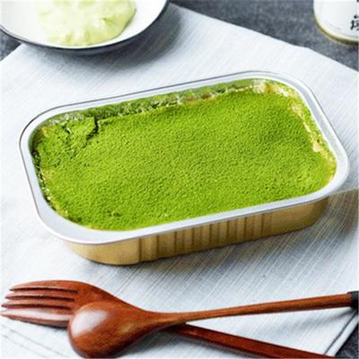 000套ZOH蛋糕焙盒2ml金色龙0虾铝箔外卖打包1封口盒锡纸盒含烘盖