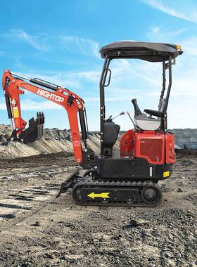 口履带式用出挖掘机农HT12G小H12G室内拆除小挖机T家用多功能挖机