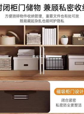 架落地家用简现代多KVC层桌面置物架简易一体靠约书家墙用客厅小