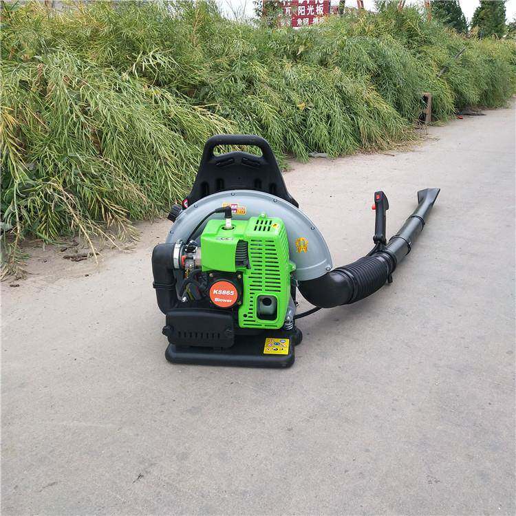 园林用汽油吹OMT风灭机四程风力火机冲高速路面清洁吹扫机