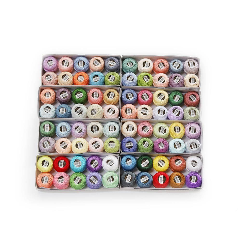 V珠45F768JHS7O鲁绣埃及长子绒蕾棉丝线丝光珍刺绣线手工手鞠毛球