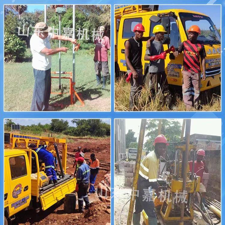 履带式气动300深zj-300气井钻探机大井深孔钻机全米自动气动型打