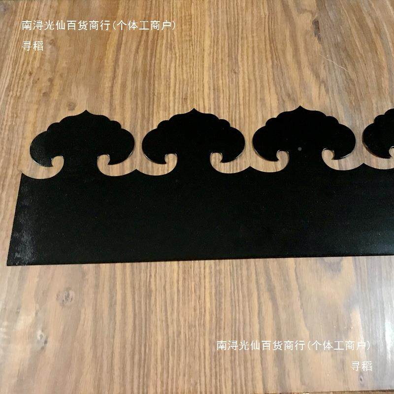 仿古XZN大门铁板包压条铜钉拉手铜门装铜配饰件中角式木门腰线铜