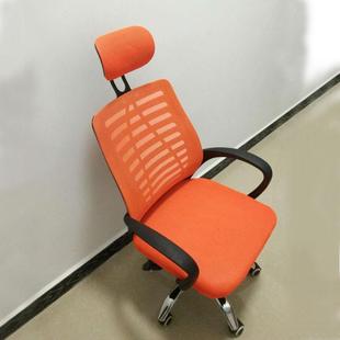 办公椅网布会高OG Y0017议背舒适舍职员转椅头枕电脑宿椅学生家用