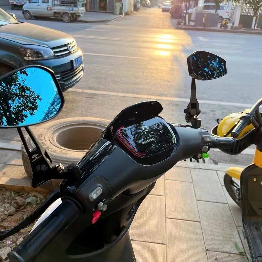 AOS4白色镜面后视镜九号F90mN7