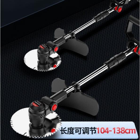 直销新款新款无刷大功率锂电割草机手持充电式打草机家用小型多功