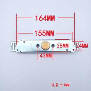 直销新款 月牙匙卷帘门锁 车库门锁卷帘门锁不锈钢防撬插芯锁