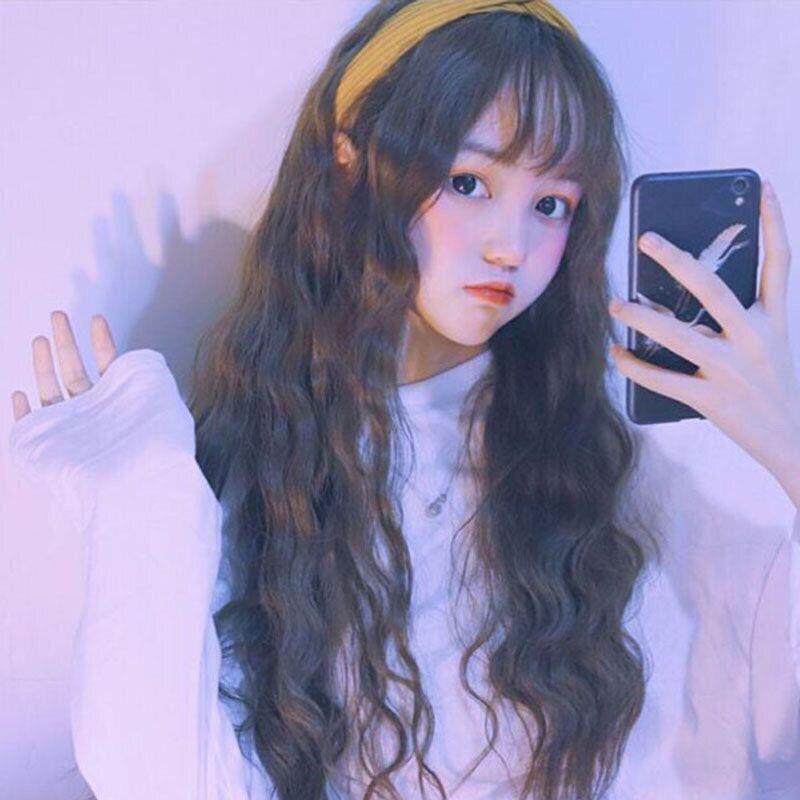 直销新款假发女长发自然全头套式新式发套网红长卷发泡面玉米烫羊,美发护发/假发,日常整顶假发,淘宝优惠券,粉丝福利购,淘宝优惠卷