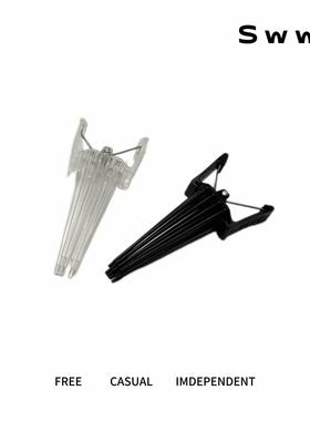 SWW/高颅顶神奇发根自然蓬松无痕夹八字刘海夹鸭嘴夹发夹