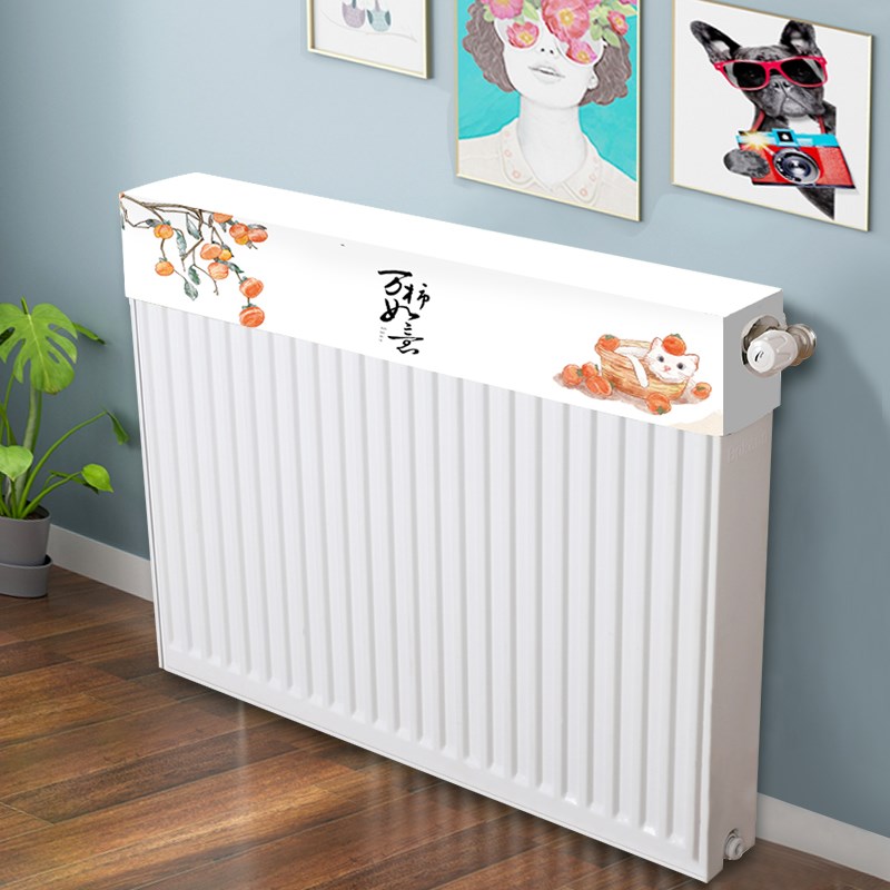 暖气片罩装饰遮挡罩新款家用布艺暖气片防尘罩套老式暖气防熏套罩