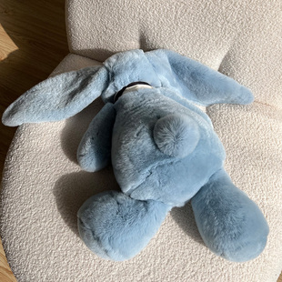 超可爱的整皮獭兔毛小兔子穿衣服的兔兔皮草玩偶礼品儿童生日礼物