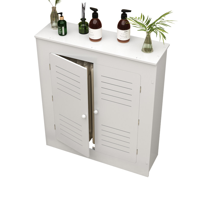 定制地暖分水器遮挡柜三面罩管道阀门遮丑柜暖气装饰箱卫生间防水