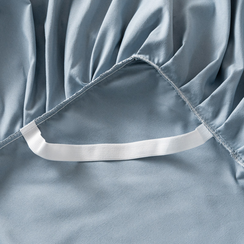 全棉床裙单件法式床裙罩席梦思单独纯棉防滑绣花欧式蕾丝夹棉床套