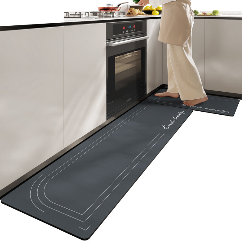 大江地垫北欧厨房专用防水防油脚垫家用灶台高级感垫子可擦洗地毯,居家布艺,厨房地垫,淘宝优惠券,粉丝福利购,淘宝优惠卷