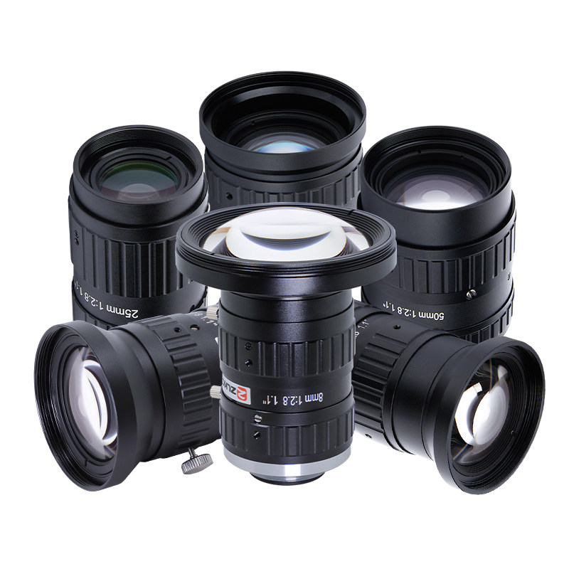 工业镜头高清2500万像素相机镜头C口 8mm 12mm 16mm 25mm 35mm 50