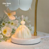 蝴蝶婚纱裙蜡烛香薰摆件婚礼伴手礼物盒道具浪漫情侣 往后余生