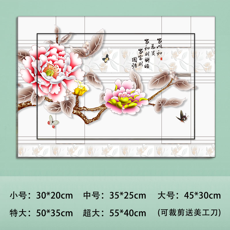 电表箱贴纸装饰画电闸箱遮挡配电箱家用电表盒遮丑免打孔自粘贴画