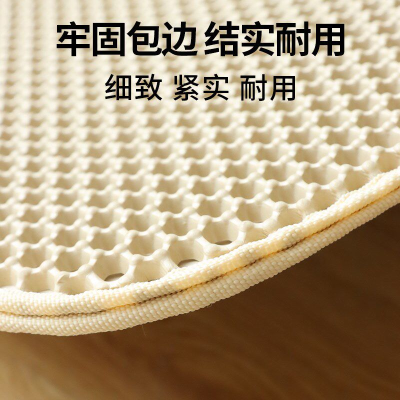 派派猫超大猫砂垫防带出双层过滤防溅猫咪垫子控砂猫砂盆落沙地垫