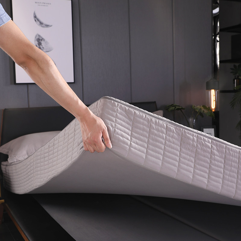 六面全包床笠单件防滑固定乳胶床垫防尘床罩席梦思保护床套拉链式