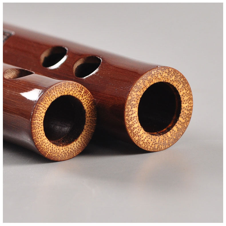 品致精制短笛无膜孔便携笛子竹笛口袋笛初学练习演奏笛专业苦竹笛